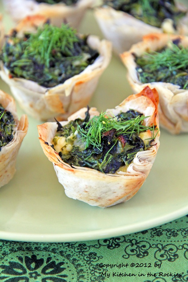 Spanakopita Cups