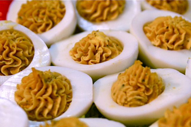 Smoky Deviled Eggs