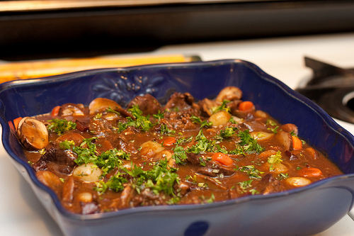 Julia Child's Boeuf Bourguignon