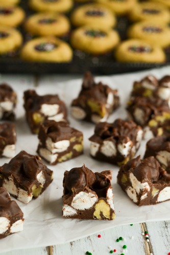 5-Minute Rocky Road Fudge