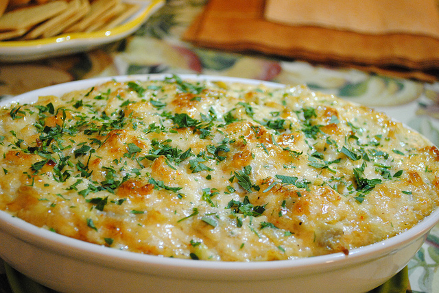Spicy Southwestern-style Hot Crab Dip