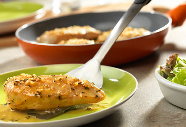Easy Chicken with White Wine Sauce