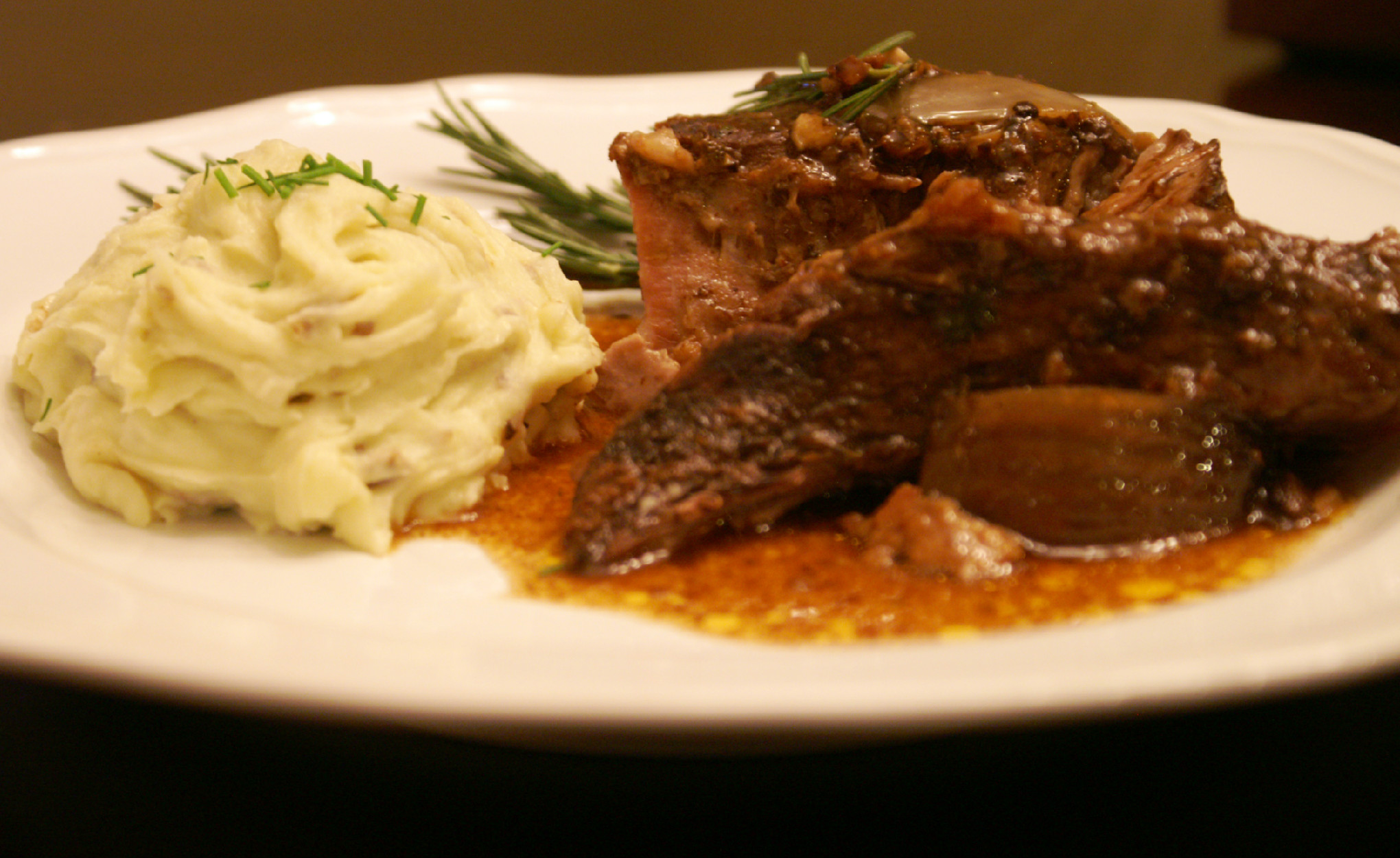 No Fuss Sunday Slow-Cooker Balsamic Pot Roast