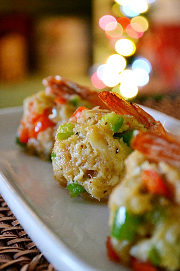 Crab Cake Stuffed Shrimp
