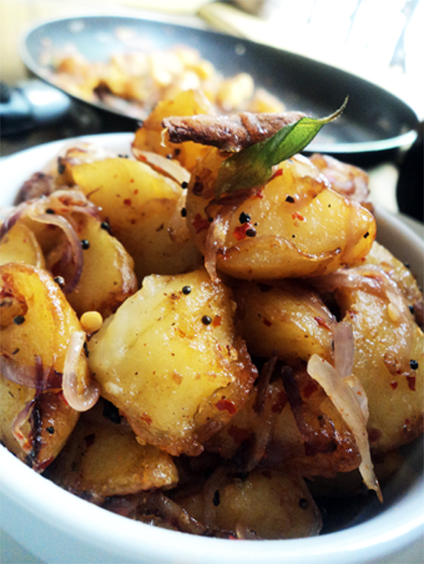 Tempered Spicy Potatoes