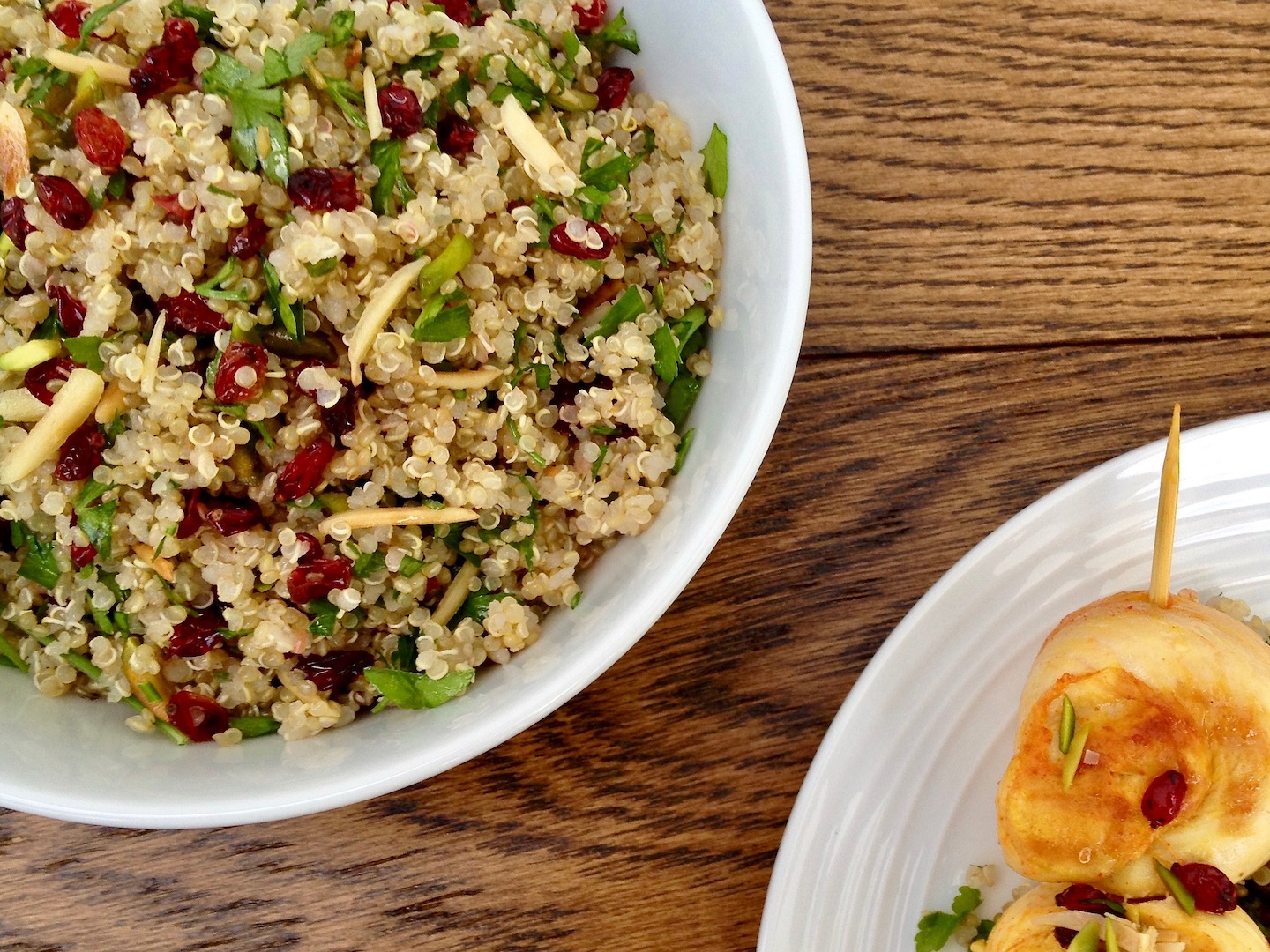 Quinoa Salad with Barberries & Nuts