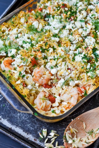 Shrimp & Orzo