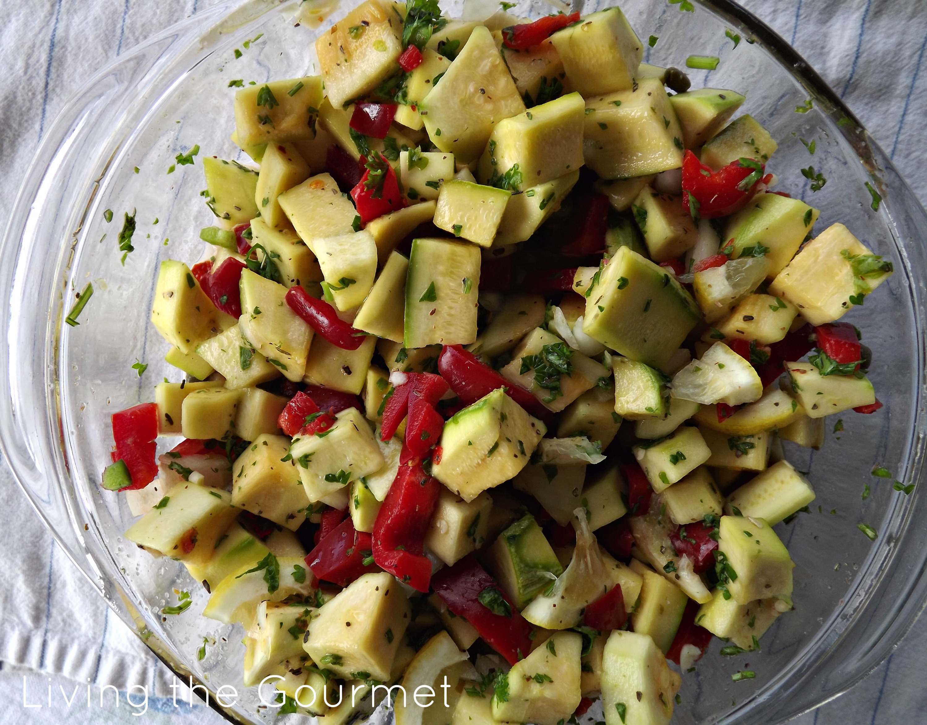 Simple Squash Salad