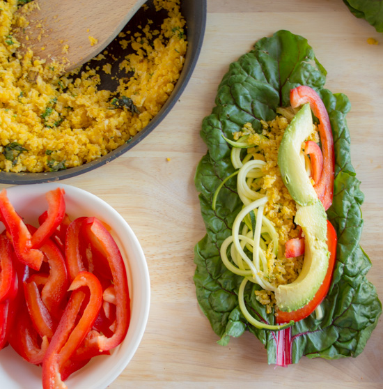 Swiss Chard Wraps