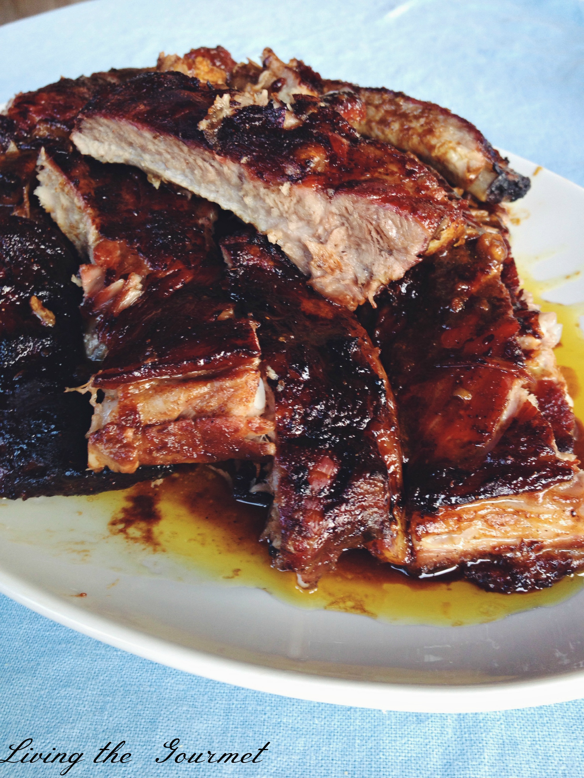 Cranberry and Orange Juice Spareribs