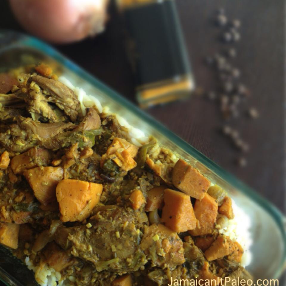 Authentic Jamaican Curry Chicken