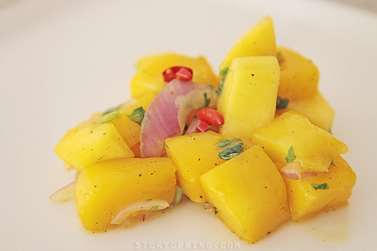 Bing's Mango Salsa